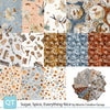 Sugar, Spice, Everything Nice Fat Quarter Bundle 13-Piece FATQU SGSC 3PKC - QT Fabrics  Precut - Quilting Cotton Fabric