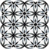 Expressions Batiks Achromatic Wedding Star Quilt No Box Kit KTBT-1006 - Quiltworx - Riley Blake Designs - Quilting Cotton Fabric