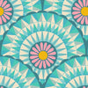Carousel Geometrics RS0095 Turquoise - Moda Fabrics - Geometrics Novelty Vintage Retro - Ruby Star Society - Quilting Cotton Fabric