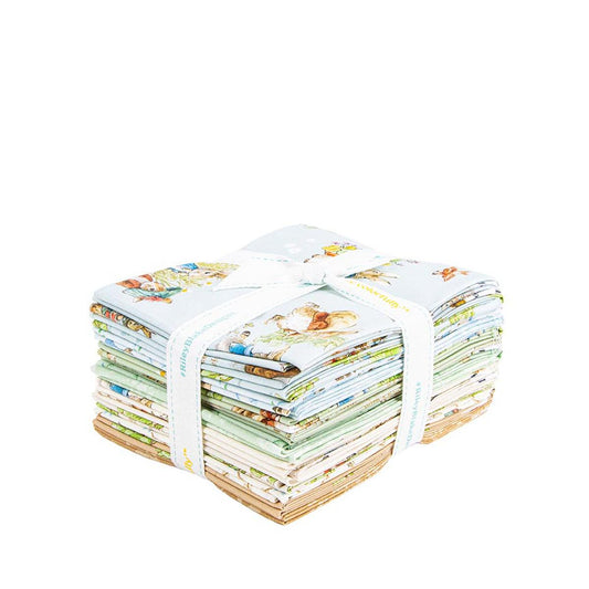 DEAL Peter Rabbit™ & Benjamin Bunny™ Fat Quarter Bundle 15-Piece FQ-17250-15 - Riley Blake Designs - Quilting Fabric - Licensed Product