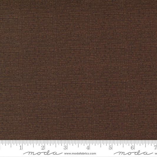 3-Yard Cut - SALE Thatched WIDEBACK 11174-164 Chocolate Bar - Moda Fabrics - 108" - Quilting Cotton Fabric