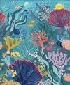 Reef The Reef Panel 27349 Reef - Moda Fabrics - Fish Coral Ocean Life Colorful Scenic Costal - Quilting Cotton Fabric