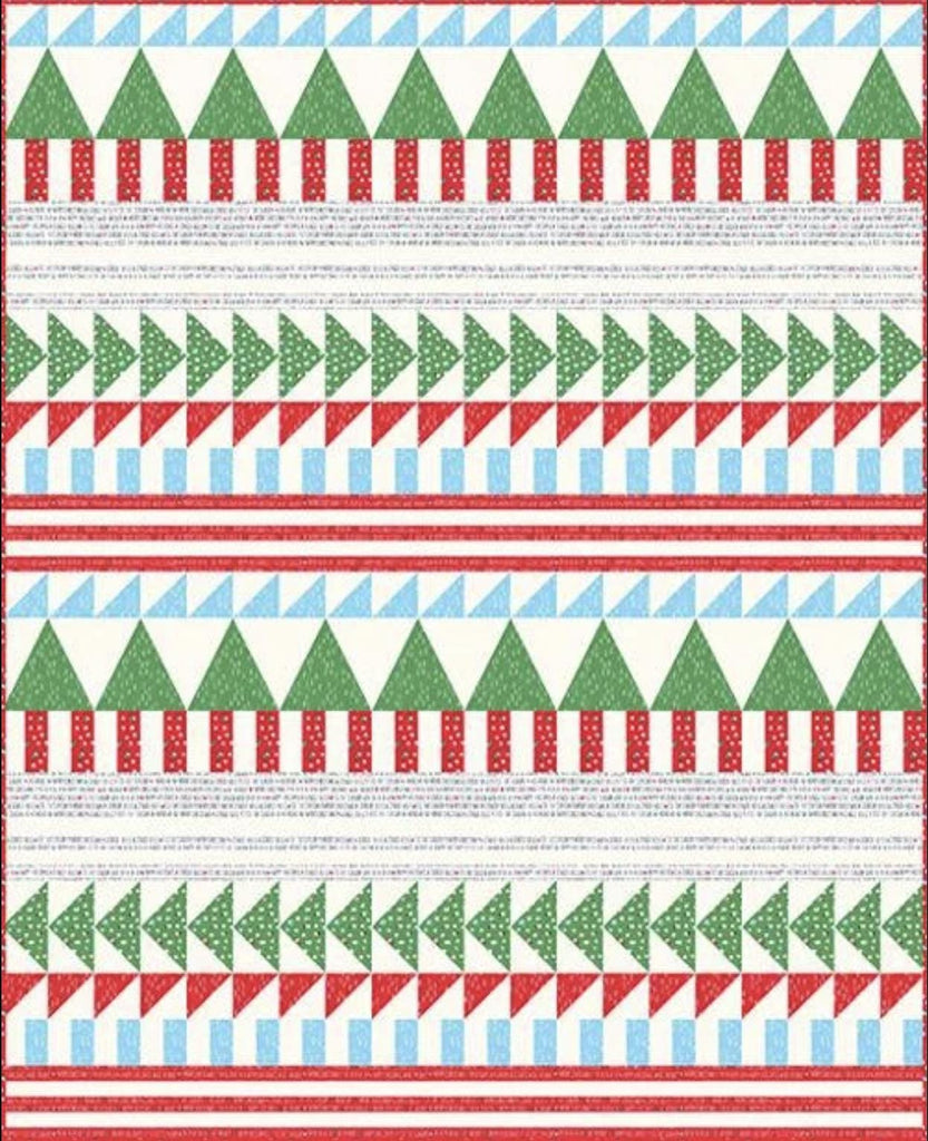 SALE Christmas Tree Farm Quilt Pattern SIH-013 by Stacy Iest Hsu - Moda Fabrics - INSTRUCTIONS Only - Piecing Christmas