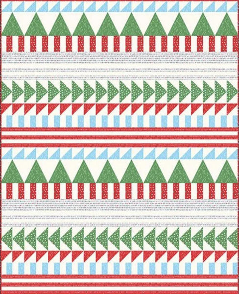 SALE Christmas Tree Farm Quilt Pattern SIH-013 by Stacy Iest Hsu - Moda Fabrics - INSTRUCTIONS Only - Piecing Christmas