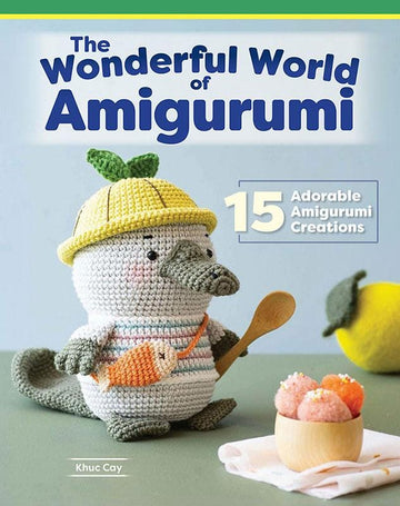 SALE The Wonderful World of Amigurumi LAN-642 - Khuc Cay - Moda Fabrics - INSTRUCTIONS Only - Crochet Animal Accessories 15 Projects
