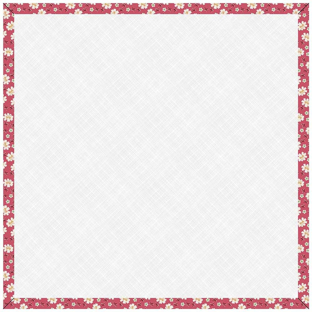 SALE Lori Holt 14" Design Board Farmer's Daughter DB-46782 Tea Rose - Riley Blake Designs - Quilt Block Placement 14 Inches Square