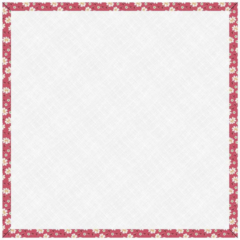 SALE Lori Holt 14" Design Board Farmer's Daughter DB-46782 Tea Rose - Riley Blake Designs - Quilt Block Placement 14 Inches Square