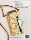 SALE Minki Kim Slim Phone Crossbody Bag Project Quilt PATTERN P178-SIBP16 - Riley Blake Designs - Purse Phone Holder - INSTRUCTIONS Only