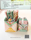 SALE Minki Kim Box It Up Pouch Project PATTERN P178-SIBP17 - Riley Blake - INSTRUCTIONS Only - Beginner Friendly Fat Quarter Friendly