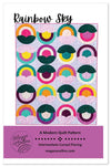 SALE Rainbow Sky Quilt PaTTERN MCQ-011 - Megan Collins - Moda Fabrics - INSTRUCTIONS Only - Fat Quarter Friendly - Multiple Sizes