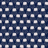 CLEARANCE Nautilus Dancing Jellyfish CX10400 Navy - Michael Miller Fabrics - Children's Ocean Undersea Blue - Quilting Cotton Fabric