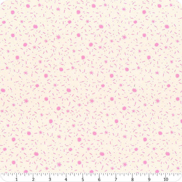 Egg & Friends Sugar Rush RS3095 Neon Pink - Moda Fabrics - Sprinkles - Ru- Star Society - Quilting Cotton Fabric