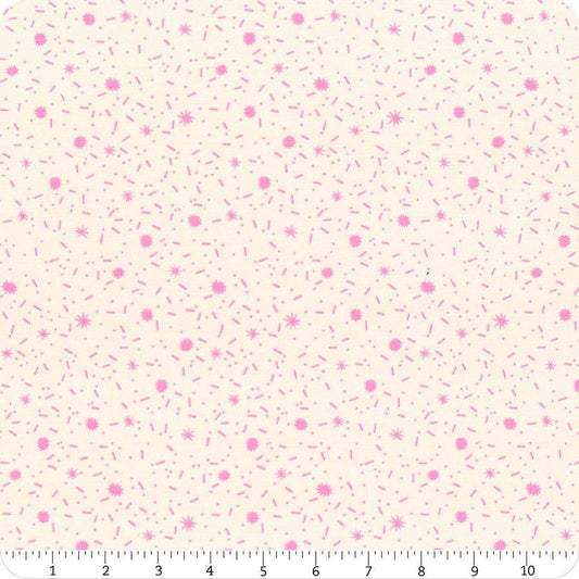 Egg & Friends Sugar Rush RS3095 Neon Pink - Moda Fabrics - Sprinkles - Ru- Star Society - Quilting Cotton Fabric