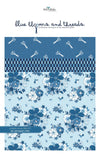 Blue Blooms & Threads Layer Cake 10" Stacker Bundle 10-17120-42 - Riley Blake Designs - 42-Piece Precut - Quilting Cotton Fabric