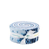 Blue Blooms & Threads 2.5" Rolie Polie 40-Piece Precut - RP-17120-40 - Riley Blake Quilting Cotton Fabric