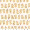 Egg & Friends Honey Bears RS3092 Natural - Moda Fabrics - Bottle Teddy Bear - Ru- Star Society - Quilting Cotton Fabric