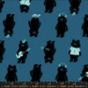 9" End of Bolt - Teddy & The Bears Activities RS2103 Thunder - Moda Fabrics - Novelty Bears Music - Quilting Cotton Fabric