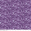 2yd 22" End of Bolt - SALE Hydrangeas in the Garden Allover Floral Purple Floral Fabric WIDEBACK 108" Wide WB16839 Riley Blake Cotton Fabric