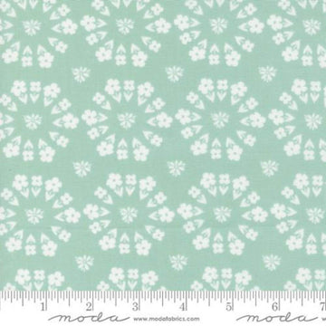 SALE Laguna Sunrise Paradise Florals 37681 Home Town Sky - Moda Fabrics - Circle Flowers - Quilting Cotton Fabric