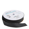 DEAL Single-Fold Quilt Binding 1/8" Tonal Stripe STSFB-48818 Black - Riley Blake Designs - 2 1/2" Bias Binding - by the yard