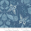 Woodland Wonder Vintage Floral 48391 Dusk - Moda Fabrics - Flowers Butterfly Leaves - Quilting Cotton Fabric
