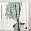 SALE Triangle Adventure Green Baby Minky Blanket - MB6003 - Riley Blake Designs - Dots Geometric - Prepackaged Dreamy Baby Minky Blanket