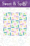 Sweet & Spiffy Quilt PATTERN P180 - Wendy Sheppard - Riley Blake Designs - INSTRUCTIONS Only - Log Cabin Blocks - Square Quilt