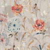 DEAL Sandalwood Meadow 44380 Moonbeam - Moda Fabrics - Flowers Floral Blossoms Leaves Leaf Stems - Quilting Cotton Fabric