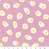 SALE Egg & Friends Fried Eggs RS3090 Kiss - Moda Fabrics - Breakfast - Ruby Star Society - Quilting Cotton Fabric