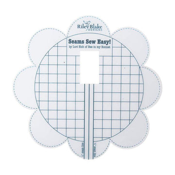 Lori Holt Seams Sew Easy Seam Guide STSEAMGUIDE-DENIM - Riley Blake Designs - Sewing Ruler