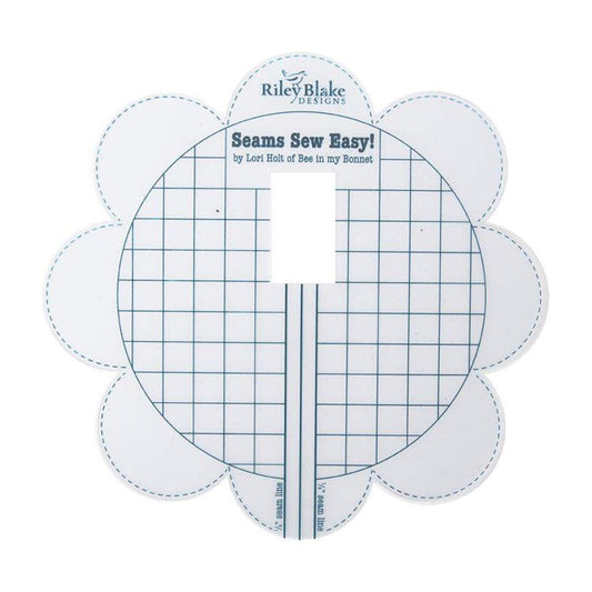 Lori Holt Seams Sew Easy Seam Guide STSEAMGUIDE-DENIM - Riley Blake Designs - Sewing Ruler