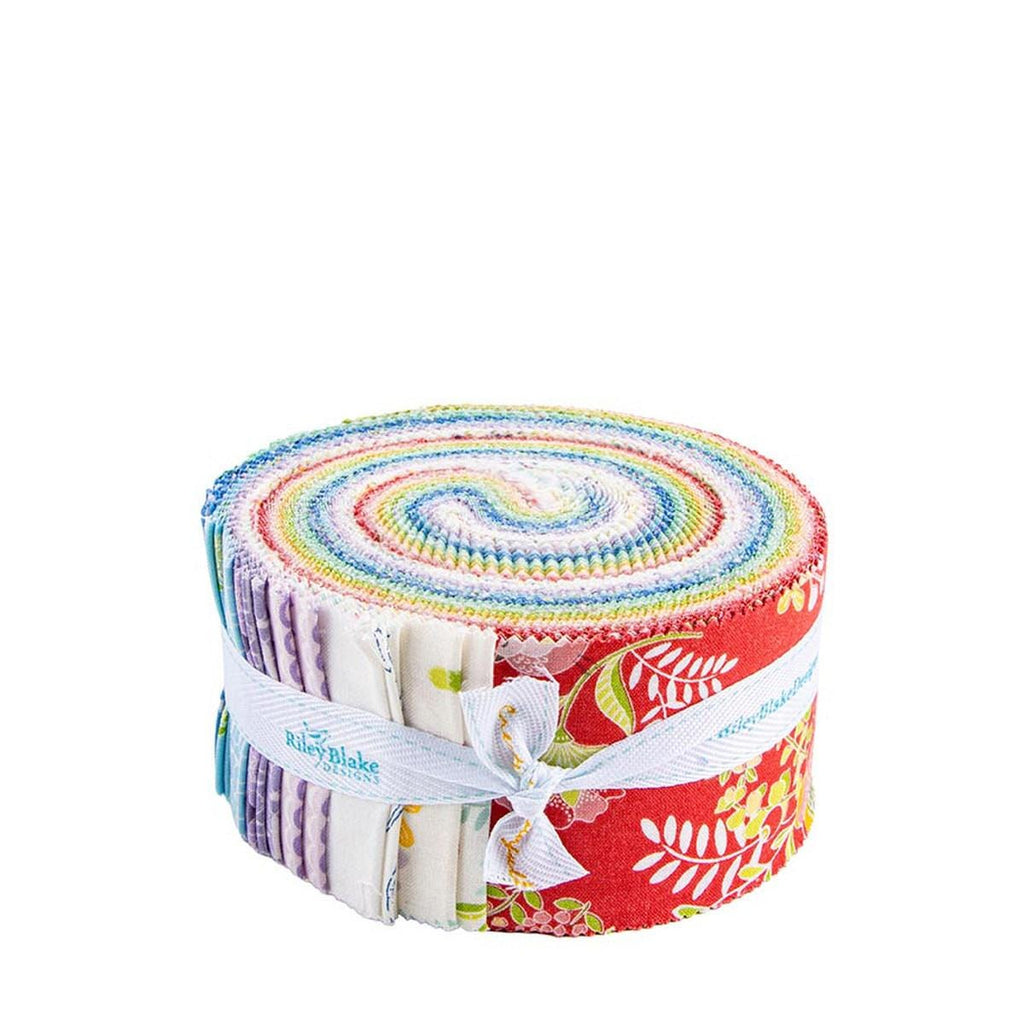 SALE Awakening 2.5 Inch Rolie Polie Jelly Roll RP-17100-40 - Riley Blake Design - 40 pieces Precut Pre cut - Quilting Cotton Fabric