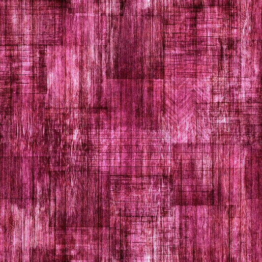 SALE Into The Woods Texture Blender 30840 Sangria DX - QT Fabrics - Lines Shabby Rustic - Quilting Cotton Fabric