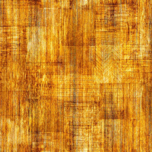 Fat Quarter End of Bolt - Into The Woods Texture Blender 30840 Amber SA - QT Fabrics - Lines Shabby Rustic - Quilting Cotton Fabric