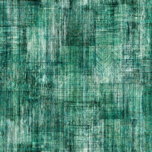 Into The Woods Texture Blender 30840 Eucalyptus GK - QT Fabrics - Lines Shabby Rustic - Quilting Cotton Fabric