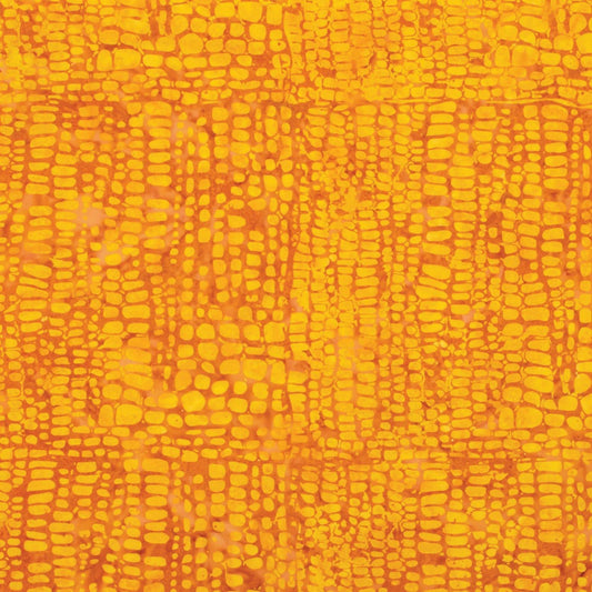 Batiks Expressions Halloween BTHH1247 Honeycomb - Riley Blake Designs - Hand-Dyed Tjaps Print - Quilting Cotton Fabric