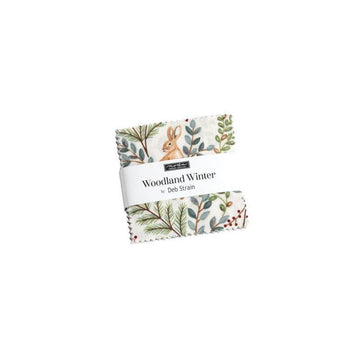 SALE Woodland Wonder Mini Charm Pack 2 1/2" Stacker Bundle - Moda Fabrics - 42-Piece Precut  - Quilting Cotton Fabric