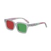 SALE Quilty Specs ST-45558 - Riley Blake Designs - Grayscale Fabric Glasses Color Contrast - Microfiber Pouch Included