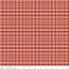 DEAL 1/8" Eighth Inch Small PRINTED Gingham C440 Barn Red - Riley Blake Designs - Checker - Quilting Cotton Fabric