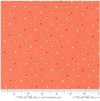 SALE Magic Dot 5230 Coral - Moda Fabrics - Polka Dots Dotted - Quilting Cotton Fabric