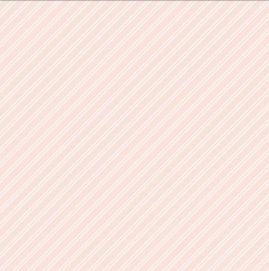 SALE Between the Pages Stripes C15374 Ballerina - Riley Blake Designs - Diagonal Lines - Quilting Cotton Fabric