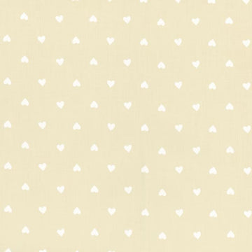 Fat Quarter End of Bolt - Juicy Hearts RS0091 Shell - Moda Fabrics - Novelty Retro Heart - Quilting Cotton Fabric