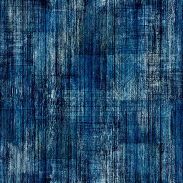 Into The Woods Texture Blender 30840 Liberty Blue BN - by QT Fabrics - Lines Shabby Rustic - Quilting Cotton Fabric
