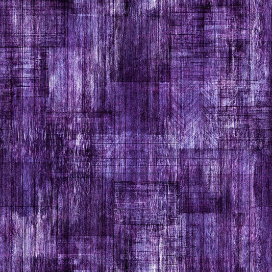 Into The Woods Texture Blender 30840 Grape V - QT Fabrics - Lines Shabby Rustic - Quilting Cotton Fabric