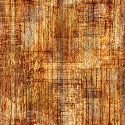 SALE Into The Woods Texture Blender 30840 Caramel AT - QT Fabrics - Lines Shabby Rustic - Quilting Cotton Fabric