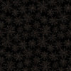 Fat Quarter End of Bolt - Jeepers Creepers Spiderwebs 31017 Black J - QT Fabrics - Spider Webs Halloween Season - Quilting Cotton Fabric