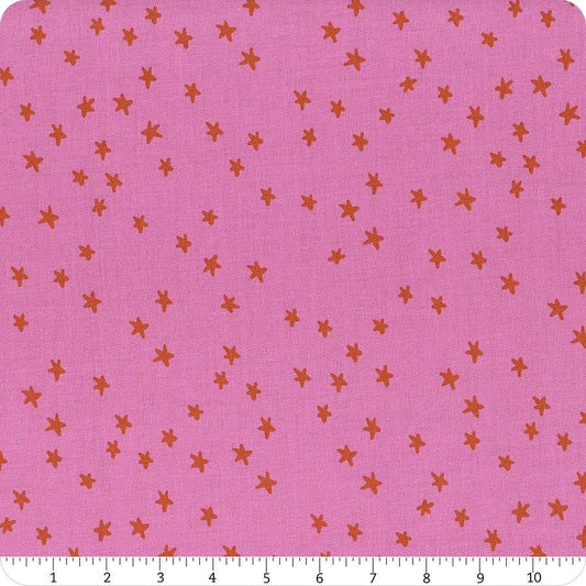 SALE Starry New Blender Stars RS4109 Heliotrope - Moda Fabrics - Small Scattered Novelty Stars - Ru- Star - Quilting Cotton Fabric