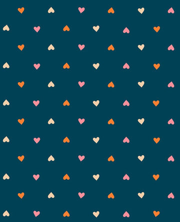 Juicy Hearts RS0091 Galaxy - Moda Fabrics - Novelty Retro Heart - Quilting Cotton Fabric