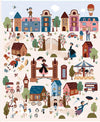 A Spoonful of Sugar Cherry Tree Lane Panel DIGITALLY PRINTED Fabric - PD17089 - Riley Blake Quilting Cotton Fabric
