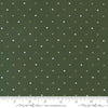 Fat Quarter End of Bolt - SALE Magic Dot 5230 Forest - Moda Fabrics - Polka Dots Dotted - Quilting Cotton Fabric